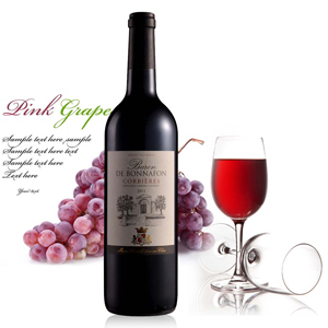 法國博納科比爾干紅葡萄酒750ml_葡萄酒